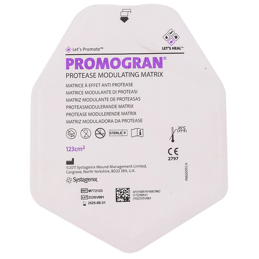 PROMOGRAN MATRIX 123CM HEX M772123 1 | Dressings: Advanced Acting PROMOGRAN MATRIX 123CM HEX M772123 1 | Dressings: Advanced Acting